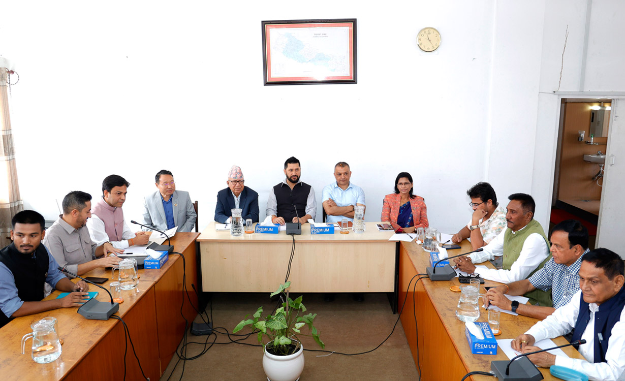 विपद् व्यवस्थापनका लागि सर्वदलीय संसदीय विशेष समिति गठन गरिने
