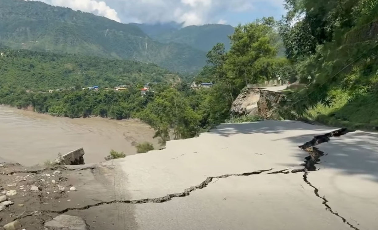कृष्णभीरको वैकल्पिक सडक खोजिँदै